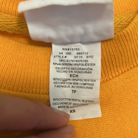 Champion orange sweatshirt - Picture 3 of 4